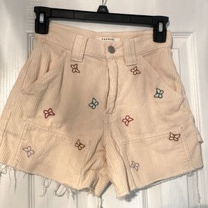 Pacsun ribbed cargo shorts size 23 women’s